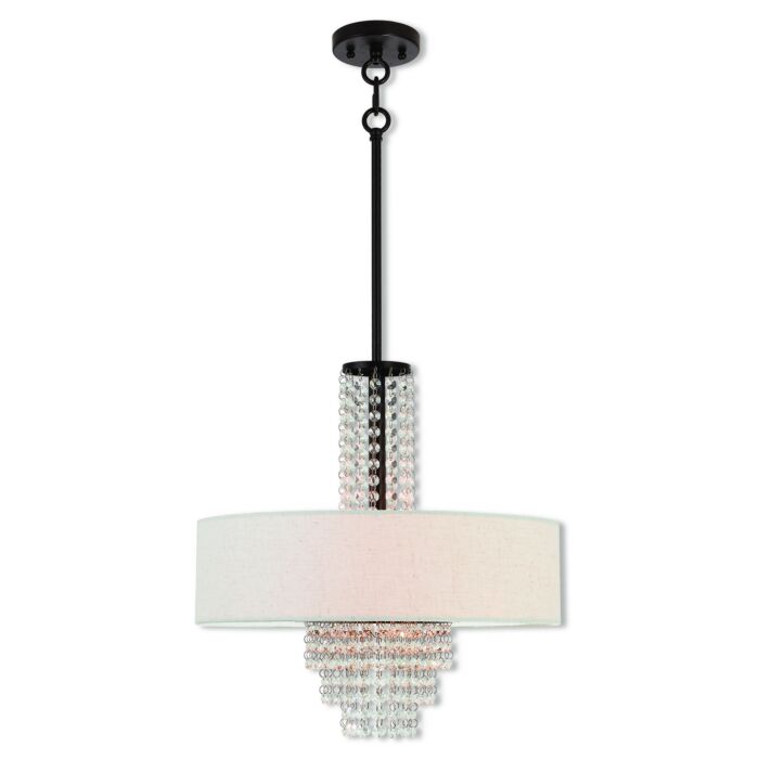 Carlisle 4-Light Pendant in English Bronze