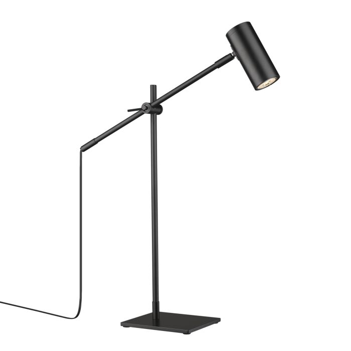 Z Lite Calumet 1 Light Table Lamp Light In Matte Black