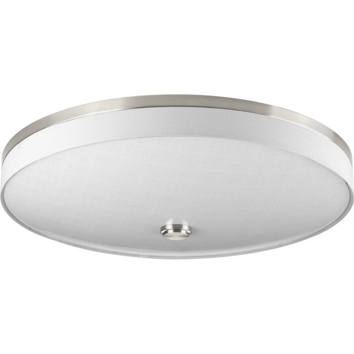 Weaver LED 3-Light LED Flush Mount in Brushed Nickel
