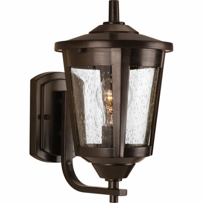 East Haven 1-Light Wall Lantern in Antique Bronze