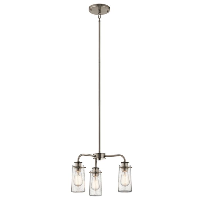 Three Light Chandelier/Semi Flush Mount by Kichler