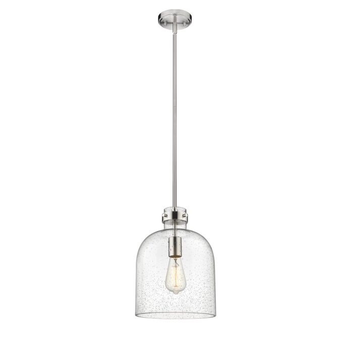 Z Lite Pearson 1 Light Pendant Light In Brushed Nickel
