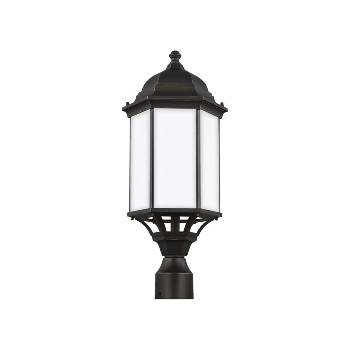 Sea Gull Sevier Outdoor Post Light in Antique Bronze
