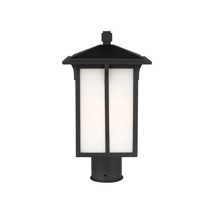 Sea Gull Tomek Outdoor Post Light in Black