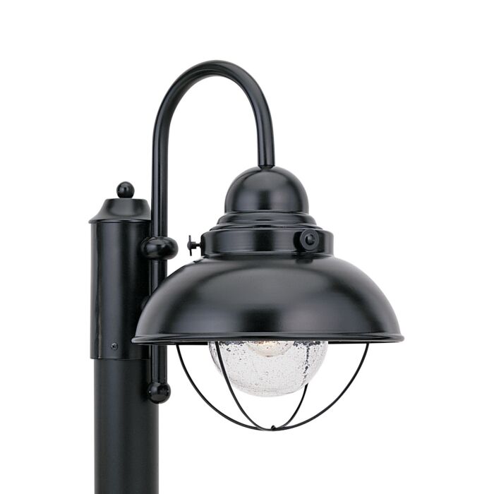 Sea Gull Sebring 16 Inch Outdoor Post Light in Black