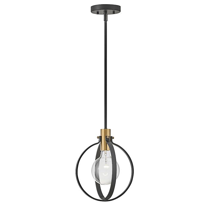 Lark Cirque Pendant Light in Black