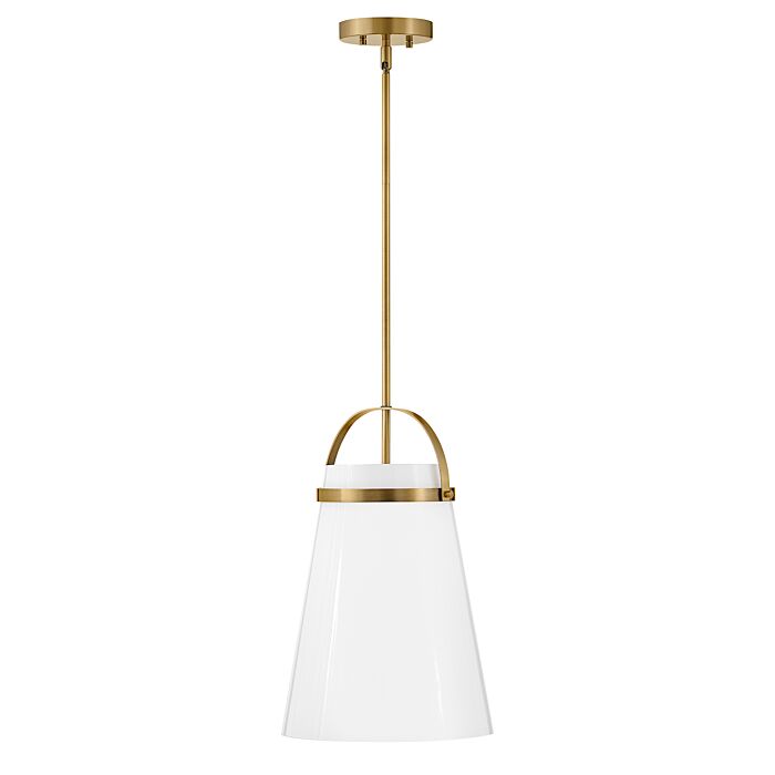 Lark Tori Pendant Light in Lacquered Brass