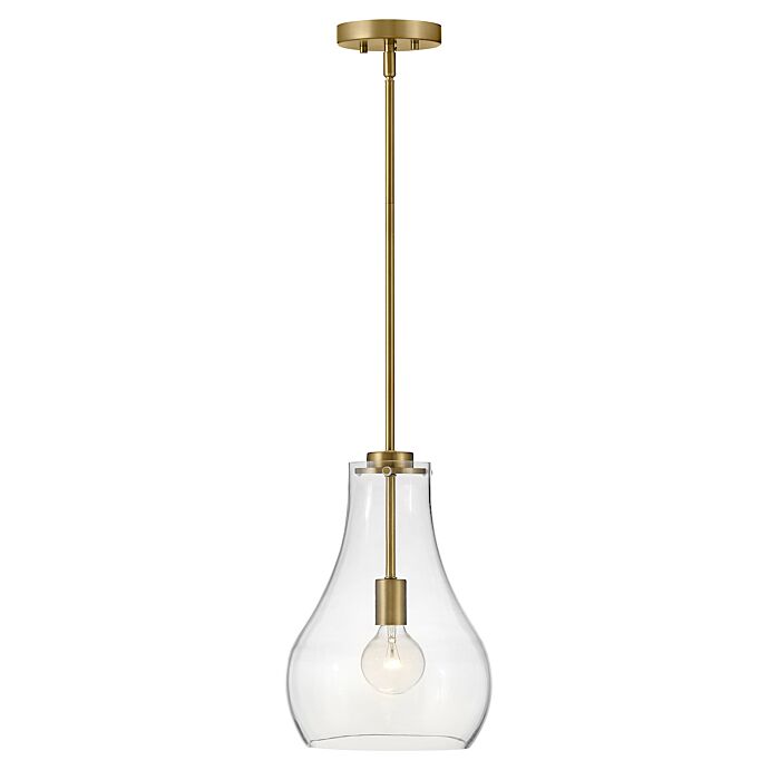 Lark Frankie Pendant Light in Lacquered Brass
