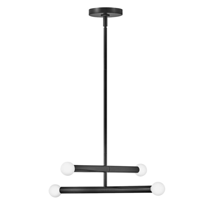 Lark Millie 4 Light Pendant Light in Black