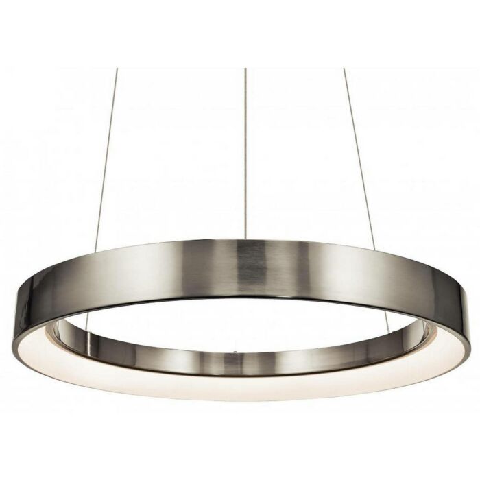 Elan Fornello 23.5 Inch 1 Ring LED Pendant in Brushed Nickel