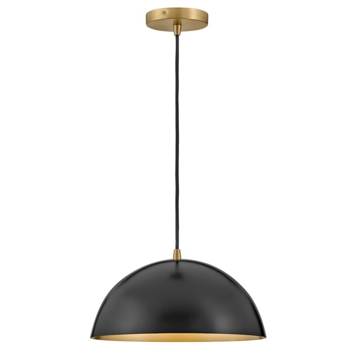Lark Lou Pendant Light in Black