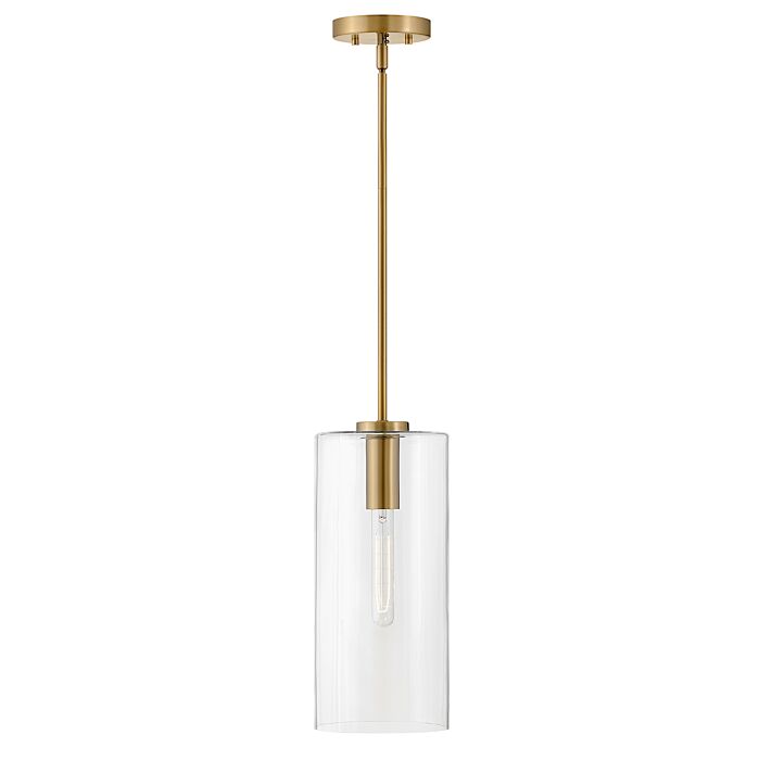Lark Lane Pendant Light in Lacquered Brass