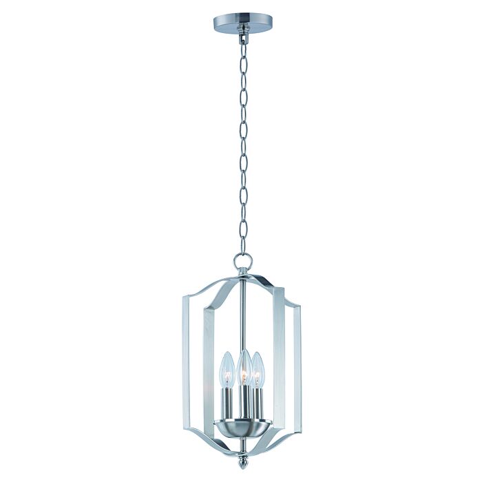 Provident 3-Light Chandelier in Satin Nickel