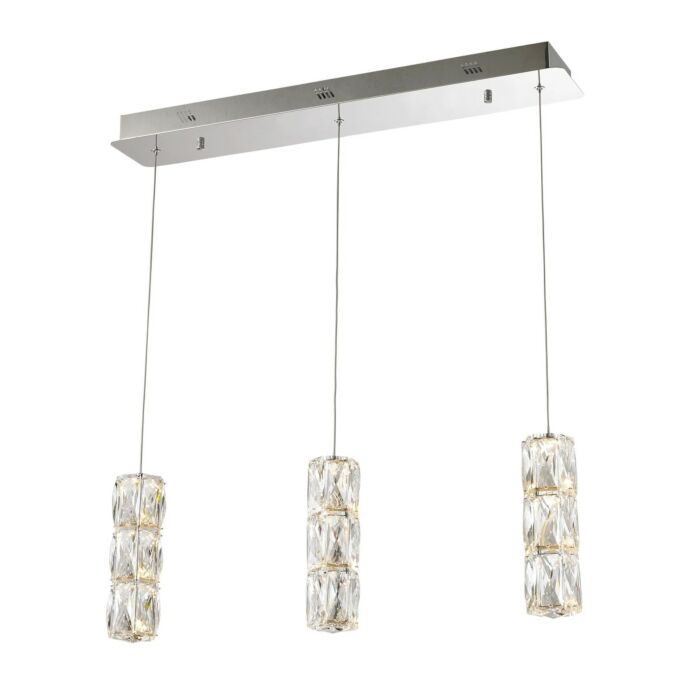 Polaris LED Pendant in Chrome