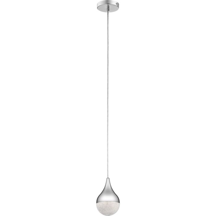 Elan Kiss 4.75 Inch LED Mini Pendant in Chrome