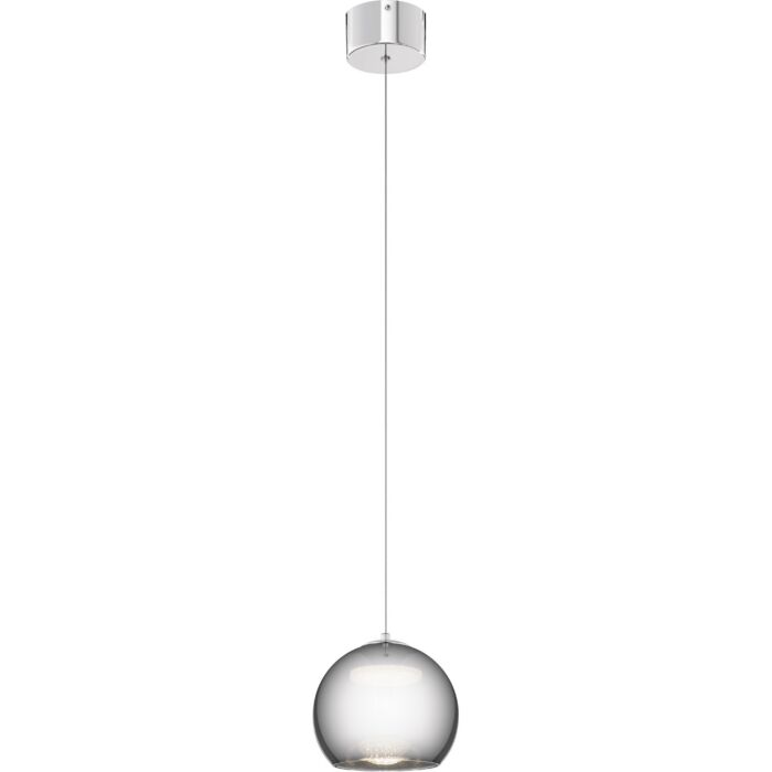 Elan Rendo 7.75 Inch LED Mini Pendant in Chrome