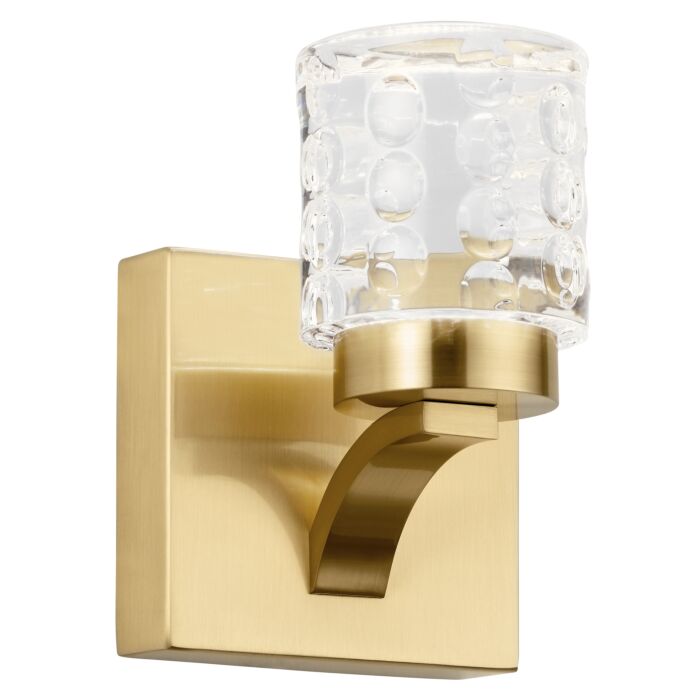 Kichler Rene 7 Inch Wall Bracket in Champagne Gold