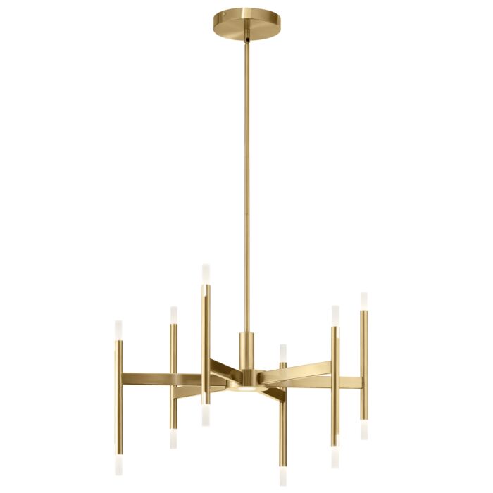 Elan 26 Inch Modern Chandelier in Champagne Gold