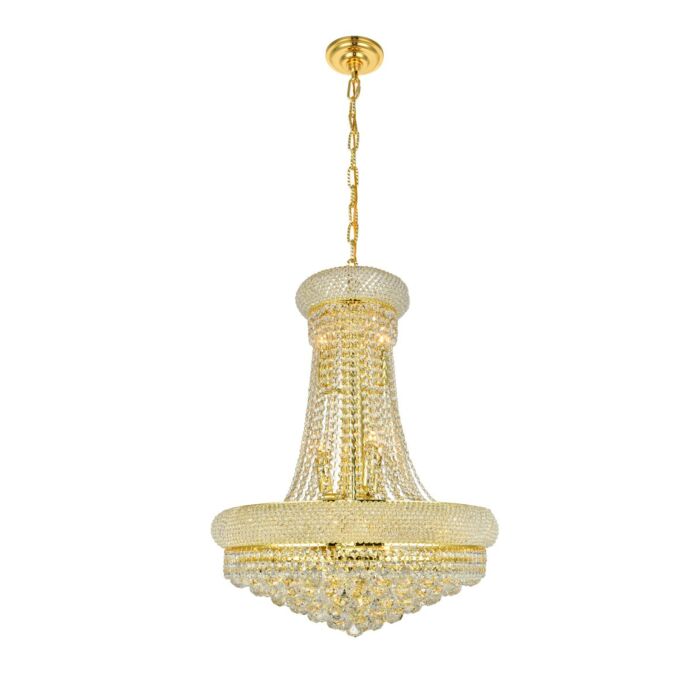 Primo 14-Light Chandelier in Gold