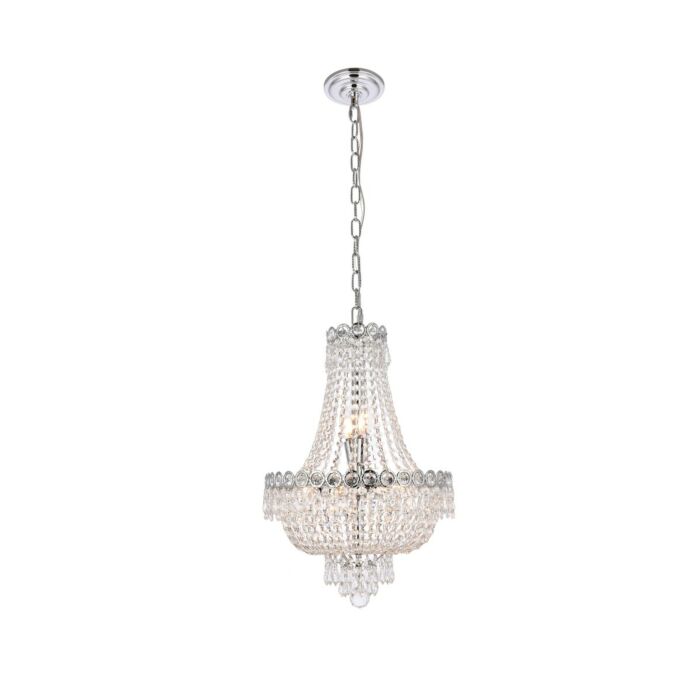 Century 8-Light Pendant in Chrome