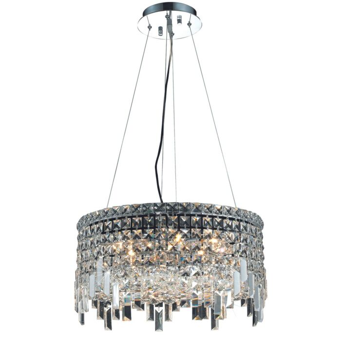 Maxime 12-Light Chandelier in Chrome