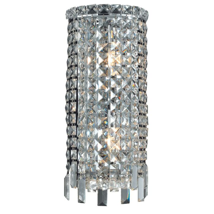 Maxime 2-Light Wall Sconce in Chrome