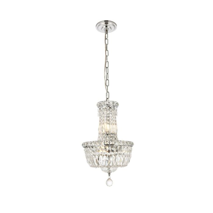 Tranquil 6-Light Pendant in Chrome