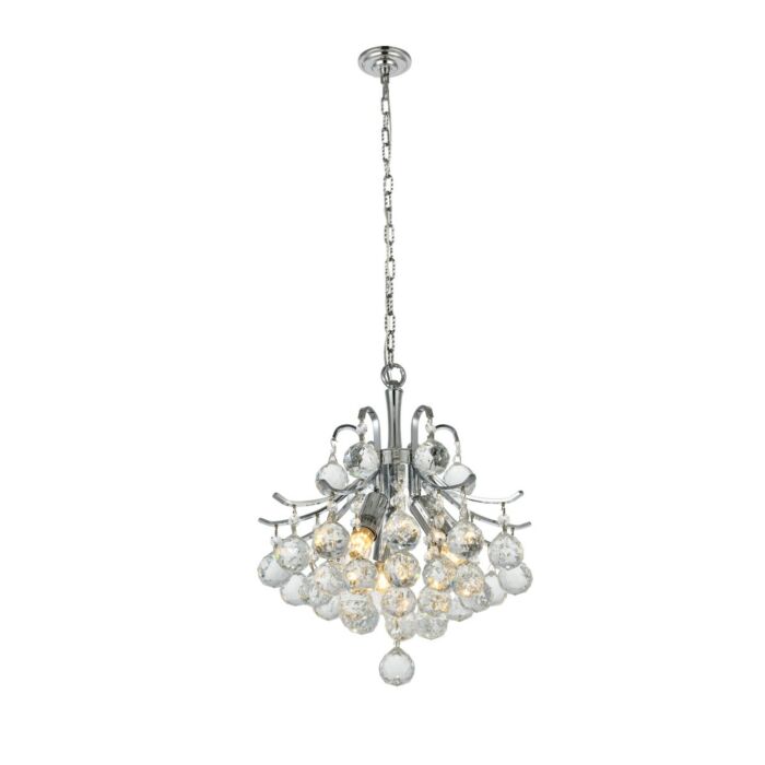 Toureg 3-Light Pendant in Chrome