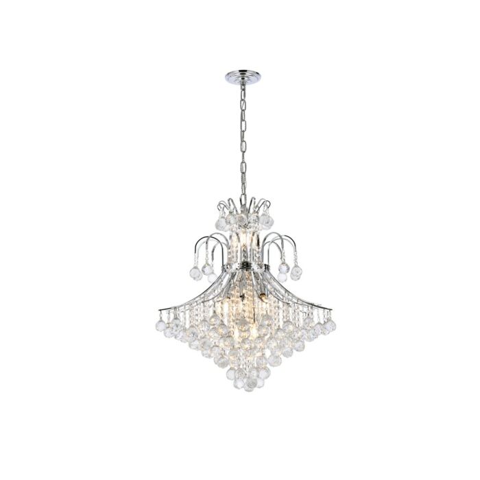 Toureg 15-Light Chandelier in Chrome