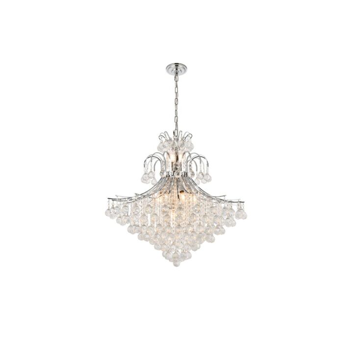 Toureg 15-Light Chandelier in Chrome