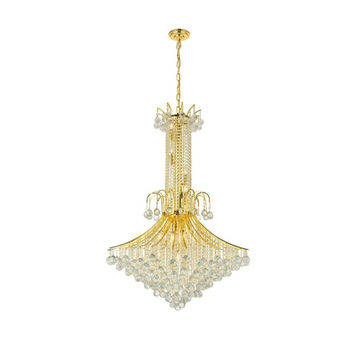 Toureg 16-Light Chandelier in Gold