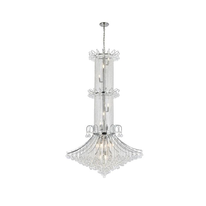 Toureg 20-Light Chandelier in Chrome