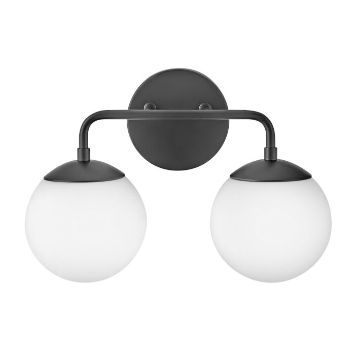 Lark Juniper 2 Light Bathroom Vanity Light in Black
