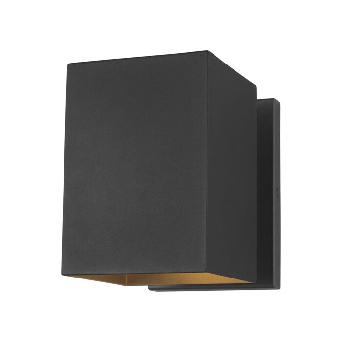 Sea Gull Pohl Outdoor Wall Light in Black