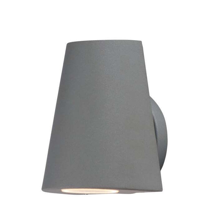 Maxim Mini Outdoor Wall Light in Silver
