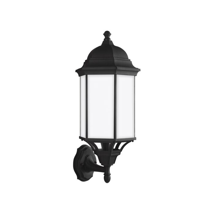 Sea Gull Sevier Outdoor Wall Light in Black