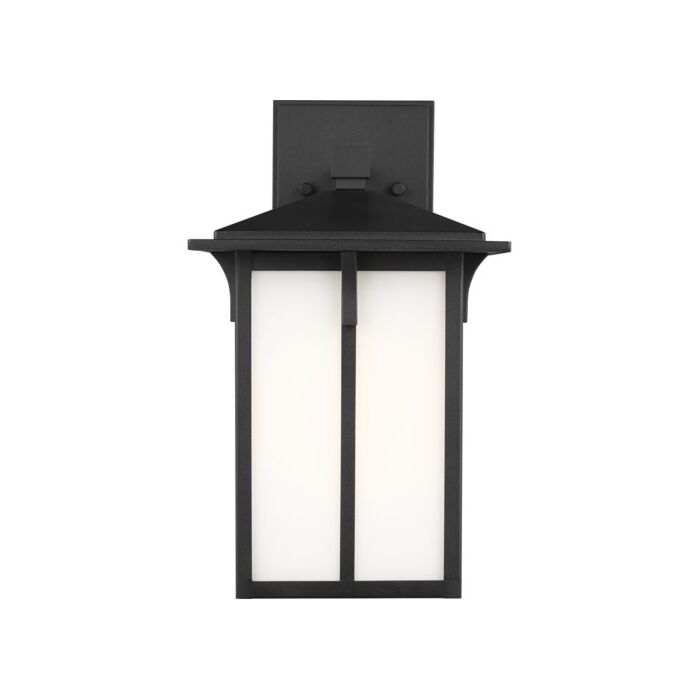 Sea Gull Tomek Outdoor Wall Light in Black