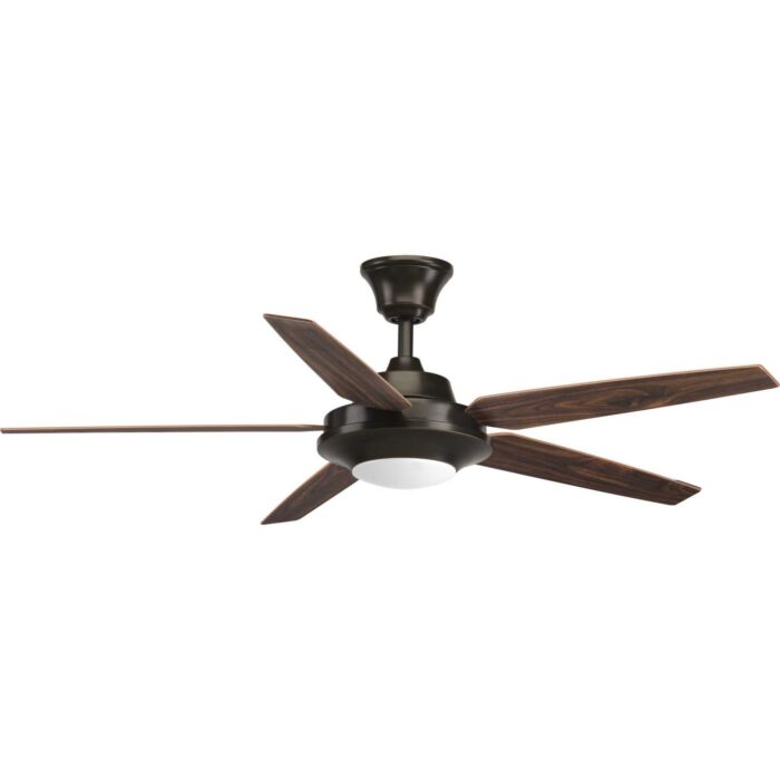 Signature Plus Ii 1-Light 54" Hanging Ceiling Fan in Antique Bronze