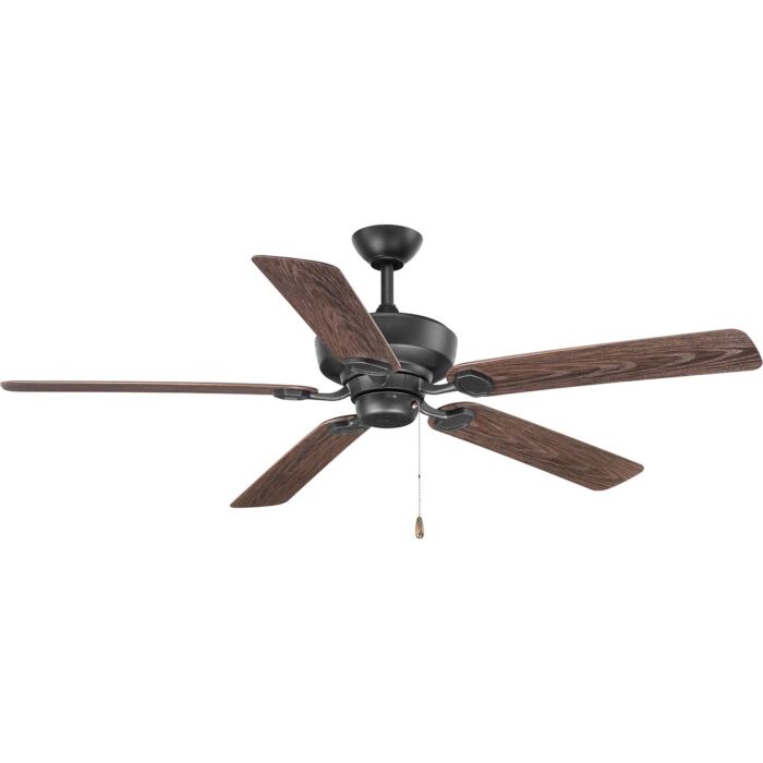 Lakehurst 60" Outdoor Ceiling Fan in Forged Black