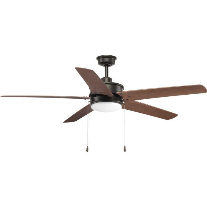 Whirl 1-Light 60" Outdoor Ceiling Fan in Antique Bronze