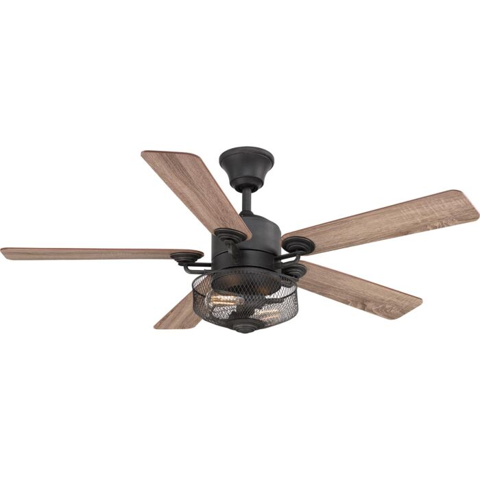 Greer 2-Light 54" Outdoor Ceiling Fan in Gilded Iron