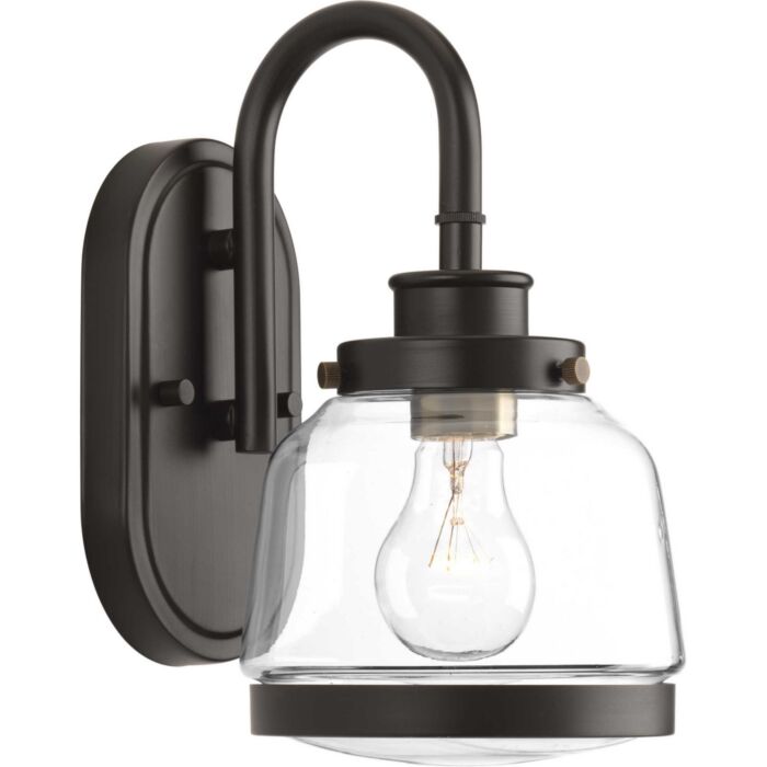 Judson 1-Light Bathroom Vanity Light in Antique Bronze