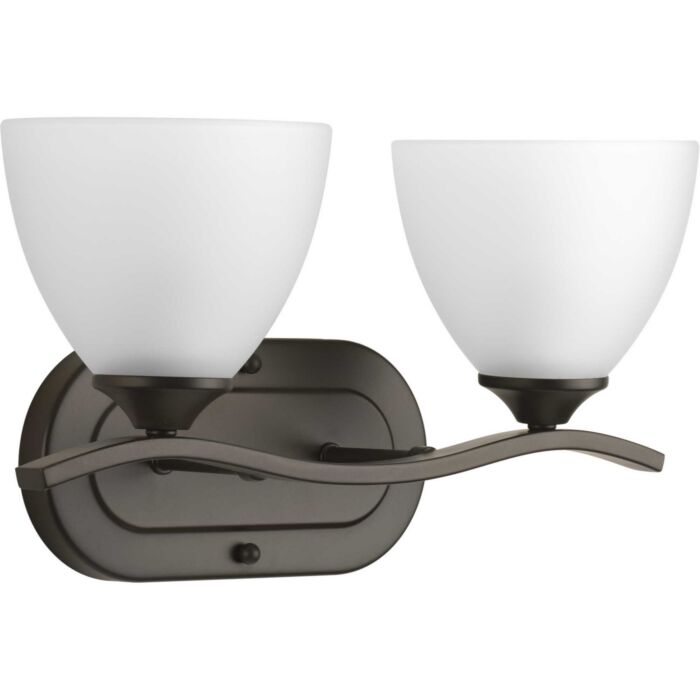 Laird 2-Light Bathroom Vanity Light Bracket in Antique Bronze