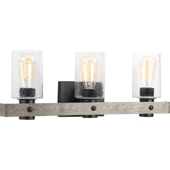 Gulliver 3-Light Bathroom Vanity Light in Graphite