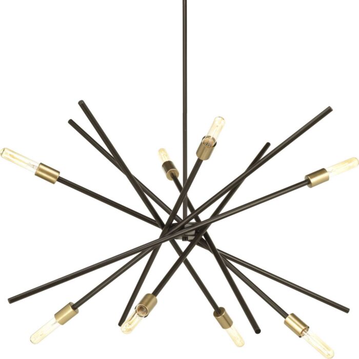 Astra 8-Light Chandelier in Antique Bronze