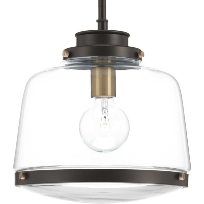 Judson 1-Light Pendant in Antique Bronze