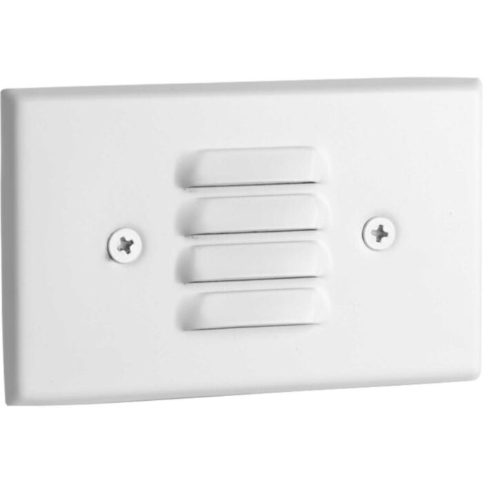 Indoor Step Light 1-Light LED Step Light in Satin White