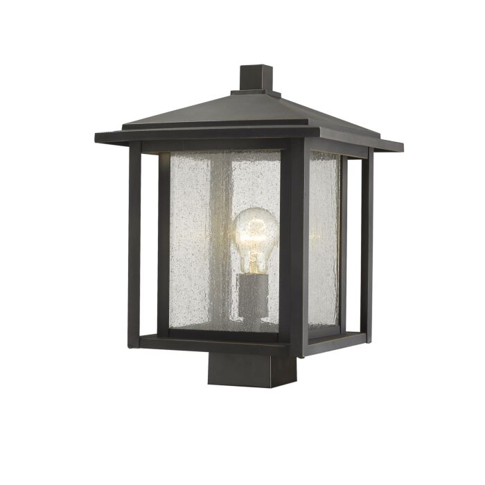One Light Outdoor Post Mount Fixture