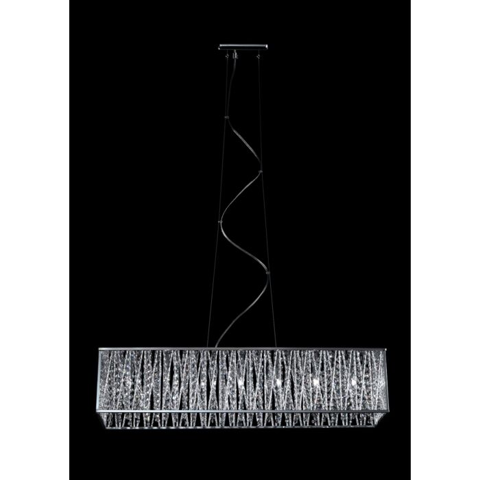 Z Lite Terra 7 Light Chandelier In Chrome