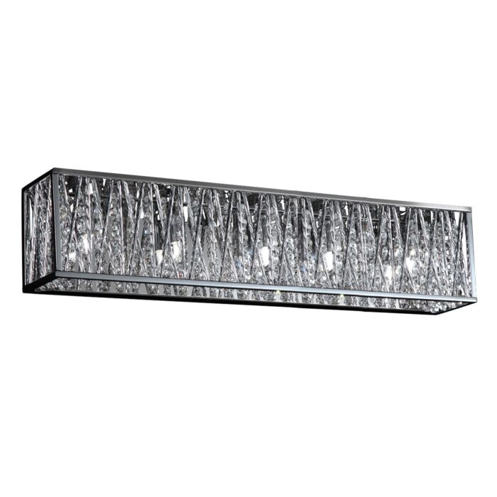 Z Lite Terra 5 Light Bathroom Vanity Light In Chrome